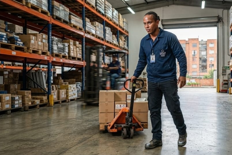AUXILIAR DE SERVICIOS GENERALES Y APOYO EN BODEGA Ciclo Industrial