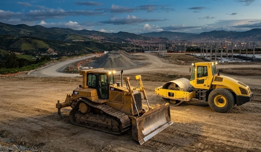 OPERADOR MÚLTIPLE BULLDOZER Y VIBROCOMPACTADOR MAQUINAS AMARILLAS